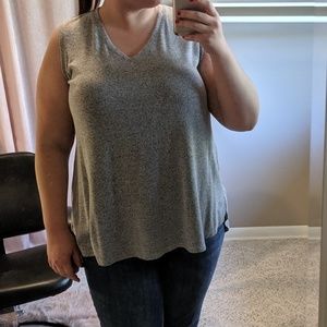 Lane Bryant Grey Swing Tank Size 18/20